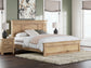 Makidern King Panel Bed