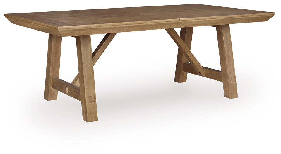 Ridgester RECT Dining Room EXT Table