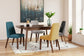 Lyncott Dining Table and 4 Chairs