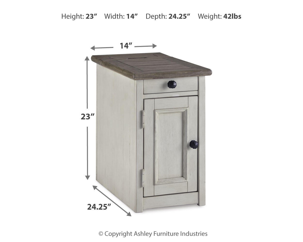 Bolanburg Chair Side End Table