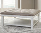 Kanwyn UPH Ottoman Cocktail Table