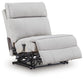 Social Pointe 5-Piece Reclining Sectional with Storage Consoles