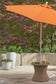 Laguna Heights Round End Table w/UMB OPT
