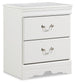 Anarasia Twin Sleigh Headboard, Dresser, Mirror, Chest and Nightstand