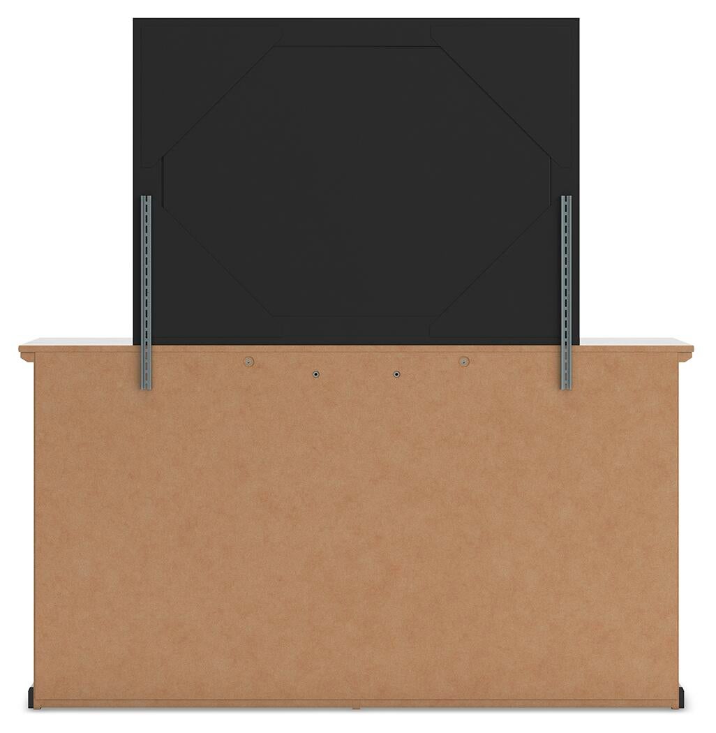 Maribel Queen Panel Bed, Dresser, Mirror and Nightstand