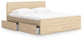 Onita Queen Panel Platform Bed with 2 Side Storage