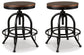 Valebeck Swivel Barstool (2/CN)
