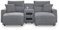 Modmax II 3-Piece Power Reclining Sectional with Chaise and Audio Console