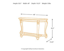 Load image into Gallery viewer, Norcastle Sofa Table
