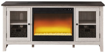 Load image into Gallery viewer, Dorrinson 60&quot; TV Stand with Electric Fireplace
