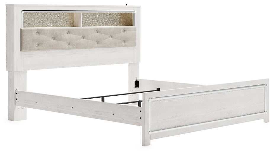 Altyra  Panel Bookcase Bed