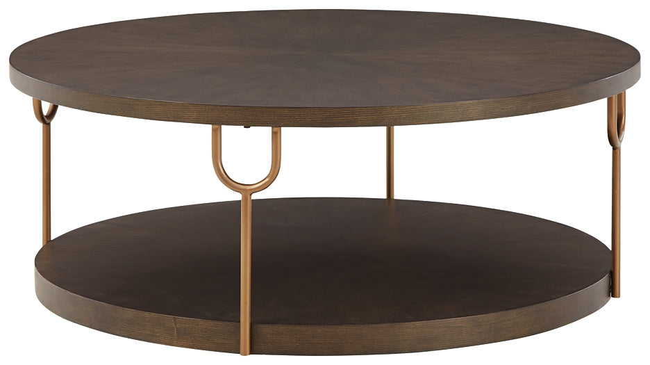 Brazburn Round Cocktail Table