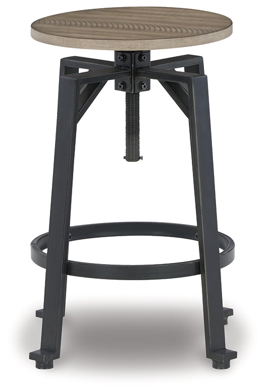 Lesterton Swivel Stool (2/CN)