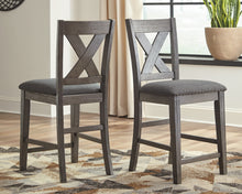 Load image into Gallery viewer, Caitbrook Counter Height Upholstered Bar Stool (Set of 2)

