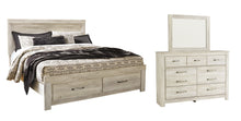Load image into Gallery viewer, Bellaby  Platform Bed With 2 Storage Drawers With Mirrored Dresser
