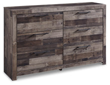 Load image into Gallery viewer, Derekson Queen Panel Bed with 2 Storage Drawers with Dresser
