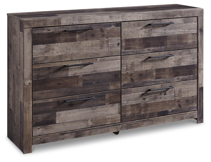 Derekson Twin Panel Bed with Dresser