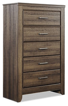Load image into Gallery viewer, Juararo King Panel Bed with Mirrored Dresser, Chest and 2 Nightstands
