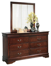 Load image into Gallery viewer, Alisdair Full Sleigh Bed with Mirrored Dresser, Chest and 2 Nightstands
