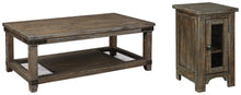 Load image into Gallery viewer, Danell Ridge Coffee Table with 1 End Table
