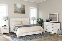 Load image into Gallery viewer, Gerridan King Panel Bed with Mirrored Dresser and 2 Nightstands
