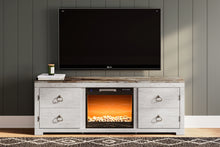 Load image into Gallery viewer, Willowton TV Stand with Electric Fireplace
