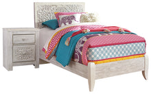 Load image into Gallery viewer, Paxberry Twin Panel Bed with Nightstand
