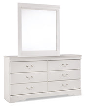 Load image into Gallery viewer, Anarasia Full Sleigh Headboard with Mirrored Dresser, Chest and Nightstand
