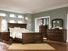 Load image into Gallery viewer, Porter  Panel Bed With Mirrored Dresser, Chest And Nightstand
