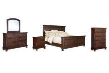 Load image into Gallery viewer, Porter  Panel Bed With Mirrored Dresser, Chest And Nightstand
