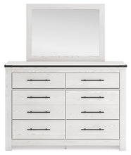 Load image into Gallery viewer, Schoenberg Queen Panel Bed with Mirrored Dresser, Chest and 2 Nightstands
