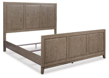 Load image into Gallery viewer, Chrestner Queen Panel Bed with Mirrored Dresser
