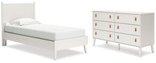 Load image into Gallery viewer, Aprilyn Twin Panel Bed with Dresser
