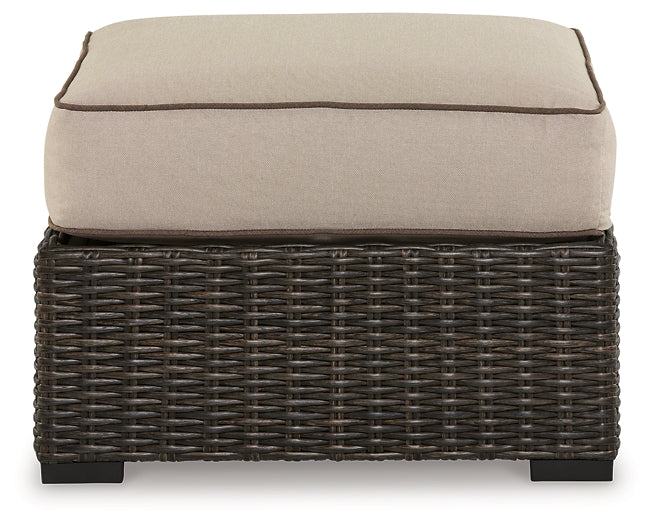 Coastline Bay Ottoman with Cushion