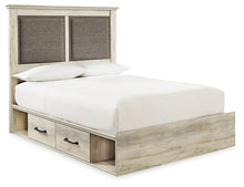 Load image into Gallery viewer, Cambeck Queen Upholstered Panel Storage Bed
