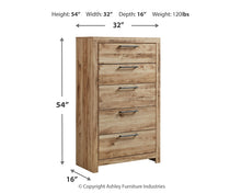 Load image into Gallery viewer, Hyanna Full Panel Headboard with Mirrored Dresser and Chest
