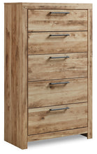 Load image into Gallery viewer, Hyanna Full Panel Headboard with Mirrored Dresser, Chest and 2 Nightstands
