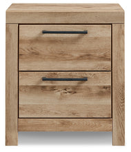 Load image into Gallery viewer, Hyanna Twin Panel Headboard with Mirrored Dresser and 2 Nightstands
