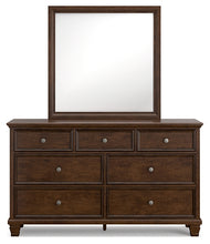 Load image into Gallery viewer, Danabrin Full Panel Bed with Mirrored Dresser, Chest and Nightstand
