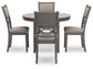 Wrenning Dining Room Table Set (5/CN)