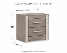 Load image into Gallery viewer, Surancha Full Panel Bed with Mirrored Dresser and Nightstand
