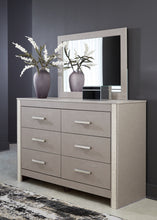 Load image into Gallery viewer, Surancha Queen Poster Bed with Mirrored Dresser, Chest and Nightstand
