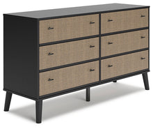 Load image into Gallery viewer, Charlang Full Panel Platform Bed with Dresser, Chest and Nightstand
