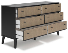 Load image into Gallery viewer, Charlang Full Panel Platform Bed with Dresser, Chest and Nightstand
