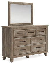 Load image into Gallery viewer, Yarbeck King Panel Bed with Storage with Mirrored Dresser, Chest and 2 Nightstands
