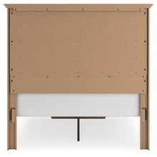Load image into Gallery viewer, Yarbeck Queen Panel Bed with Storage with Mirrored Dresser and 2 Nightstands

