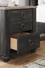Load image into Gallery viewer, Nanforth Queen Panel Headboard with Mirrored Dresser, Chest and 2 Nightstands
