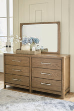 Load image into Gallery viewer, Cabalynn Queen Panel Bed with Storage with Mirrored Dresser and 2 Nightstands
