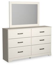 Load image into Gallery viewer, Stelsie Twin Panel Bed with Mirrored Dresser and 2 Nightstands
