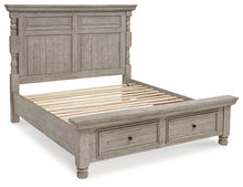 Load image into Gallery viewer, Harrastone Queen Panel Bed with Dresser
